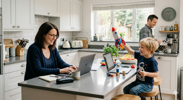 Launching Your Dreams: The Cosmic Perks of a Work-From-Home Business